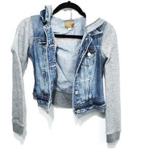 AEO Jean Jacket Sweatshirt Combo Size XS